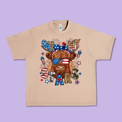 Urban Heavy Tee oh my stars highland cow
