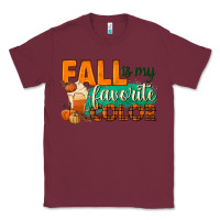 Burgundy fall is my favorite color Classic Tee - BundleAndBundleShop
