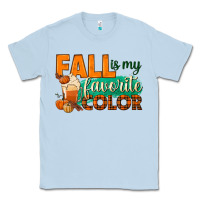 Dusty Blue fall is my favorite color Classic Tee - BundleAndBundleShop