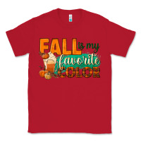 Red fall is my favorite color Classic Tee - BundleAndBundleShop