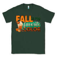 Sports Green fall is my favorite color Classic Tee - BundleAndBundleShop