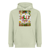 Matcha Christmas Jolly Nurse Heavyweight Hoodie - Artiststas