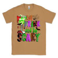 Toasted Coconut eat drink and be scary Classic Tee - Zillion Design Studio