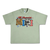Oil Green all american mini Urban Heavy Tee - RanaPortraitStore