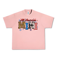 Salmon all american mini Urban Heavy Tee - RanaPortraitStore
