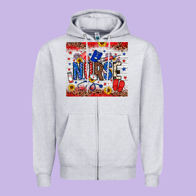 American Nurse 20oz Tumbler Zipper Hoodie Designed By Neo Western