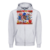 Heather Grey American Nurse 20oz tumbler Zipper Hoodie - Neo Western