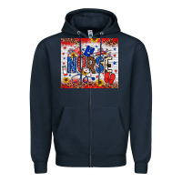 Navy American Nurse 20oz tumbler Zipper Hoodie - Neo Western