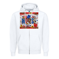 White American Nurse 20oz tumbler Zipper Hoodie - Neo Western