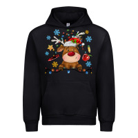 Black christmas deer school Urban Hoodie - MaliasSmallBusiness