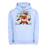 Pigment Grape Ice christmas deer school Urban Hoodie - MaliasSmallBusiness