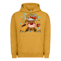 Pigment Peanut Butter christmas deer school Urban Hoodie - MaliasSmallBusiness
