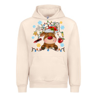 Sandshell christmas deer school Urban Hoodie - MaliasSmallBusiness