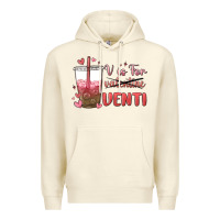 Sandshell v is for valentine venti Premium Hoodie - MaliasSmallBusiness