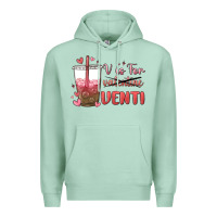 Seafoam v is for valentine venti Premium Hoodie - MaliasSmallBusiness