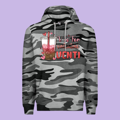 V Is For Valentine Venti Premium Hoodie Designed By Maliassmallbusiness