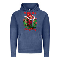 Vintage Denim merry christmas boots hat rope Vintage Hoodie - AdoDesignShop