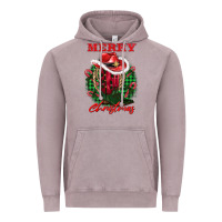 Vintage Zinc merry christmas boots hat rope Vintage Hoodie - AdoDesignShop