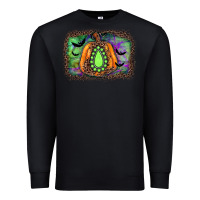 Black halloween gemstone background Premium Sweatshirt - JahusDesignShop