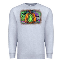 Heather Grey halloween gemstone background Premium Sweatshirt - JahusDesignShop