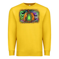 Lemon halloween gemstone background Premium Sweatshirt - JahusDesignShop
