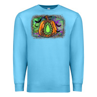 Ocean Blue halloween gemstone background Premium Sweatshirt - JahusDesignShop