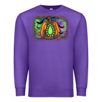 Purple halloween gemstone background Premium Sweatshirt - JahusDesignShop