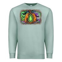 Seafoam halloween gemstone background Premium Sweatshirt - JahusDesignShop