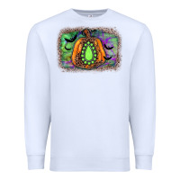 White halloween gemstone background Premium Sweatshirt - JahusDesignShop