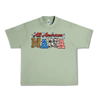 Oil Green all american mama Urban Heavy Tee - RanaPortraitStore