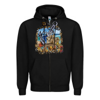 Black summer Zipper Hoodie - SublimationCraftShop