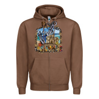 Chestnut summer Zipper Hoodie - SublimationCraftShop