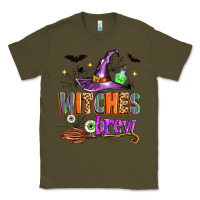 Army Green witches brew Classic Tee - Zillion Design Studio