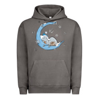 Pigment Tornado snowman and moon Urban Hoodie - MaliasSmallBusiness