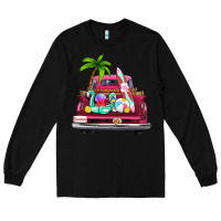 Black summer truck farm truck Long Sleeve Tee - Zillion Design Studio