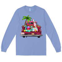 Colony Blue summer truck farm truck Long Sleeve Tee - Zillion Design Studio
