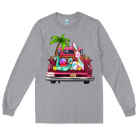 Heather Grey summer truck farm truck Long Sleeve Tee - Zillion Design Studio