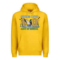 Lemon flying into 100 days of school Premium Hoodie - MaliasSmallBusiness