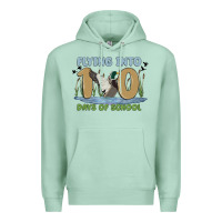 Flying Into 100 Days Of School Premium Hoodie | Teevron