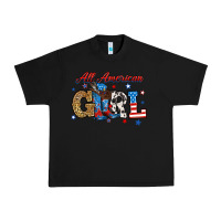 Black all american girl Urban Heavy Tee - RanaPortraitStore