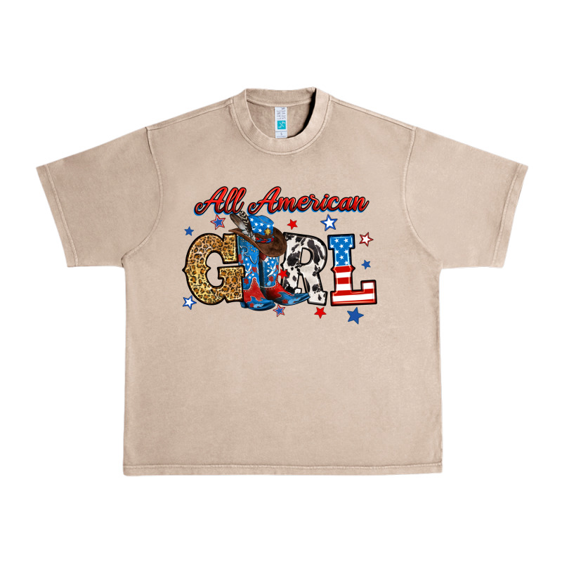 All American Girl Urban Heavy Tee by RanaPortraitStore | Teevron