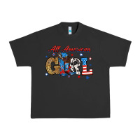 Pigment Black all american girl Urban Heavy Tee - RanaPortraitStore