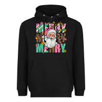 Black merry merry merry Heavyweight Hoodie - AdoDesignShop