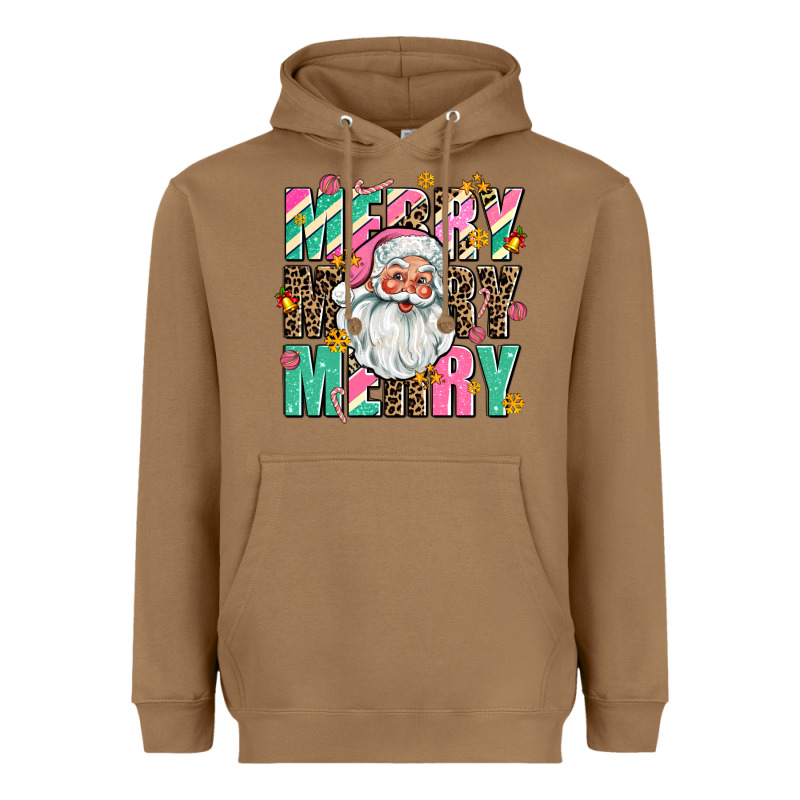 Merry Merry Merry Heavyweight Hoodie by AdoDesignShop | Teevron
