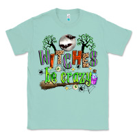 Seafoam witches be crazy Classic Tee - Zillion Design Studio