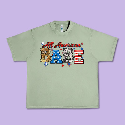 Urban Heavy Tee all american babe