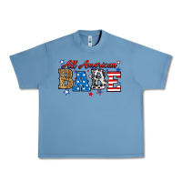 Pebble Blue all american babe Urban Heavy Tee - RanaPortraitStore
