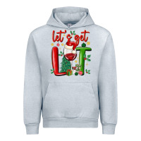Heather Grey let's get lit Urban Hoodie - MaliasSmallBusiness