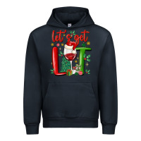 Navy let's get lit Urban Hoodie - MaliasSmallBusiness