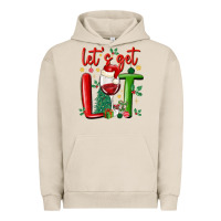 Pigment French Oak let's get lit Urban Hoodie - MaliasSmallBusiness